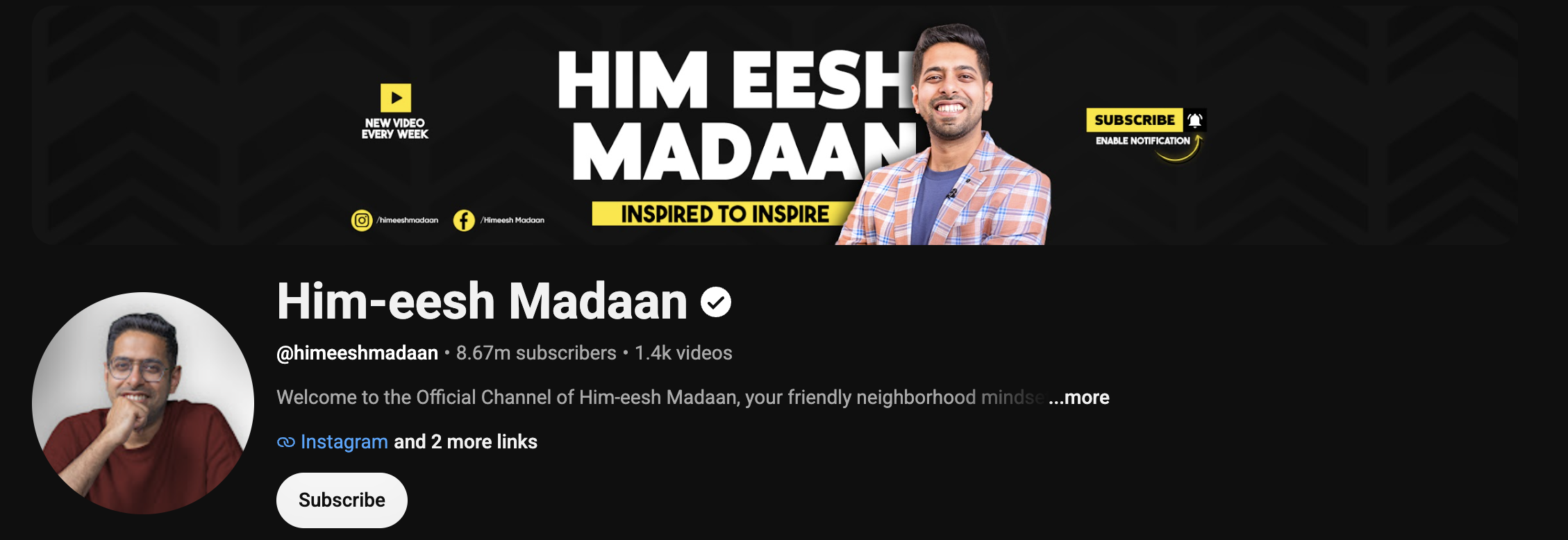 Channel screenshot